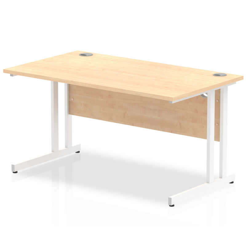 Surge 1400mm Straight Desk Cantilever Leg - Image 29