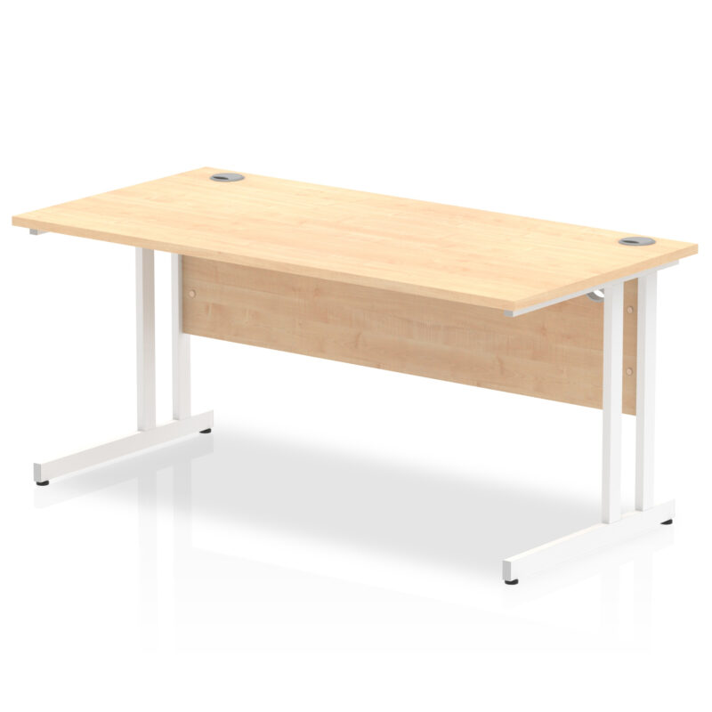 Surge 1600mm Straight Desk Cantilever Leg - Image 29