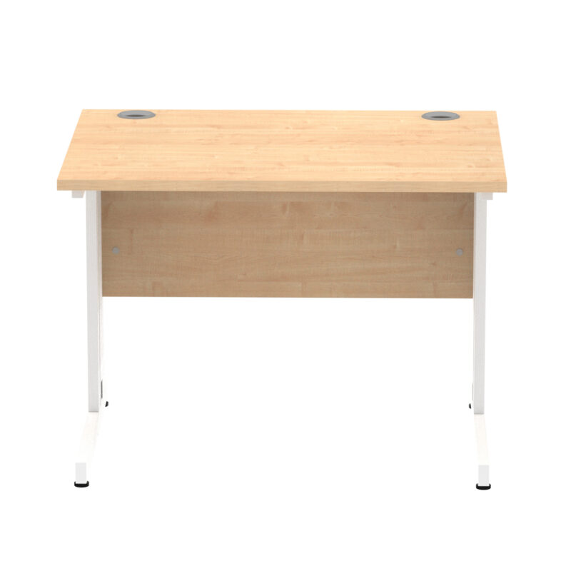 Surge 1000mm Straight Desk Cable Managed Leg - Image 42
