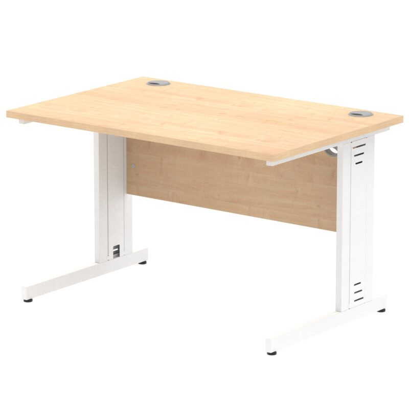 Surge 1200mm Straight Desk Cable Managed Leg - Image 41