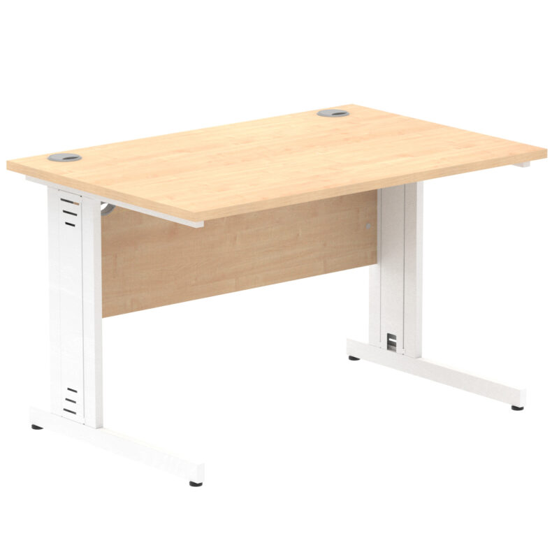 Surge 1200mm Straight Desk Cable Managed Leg - Image 43