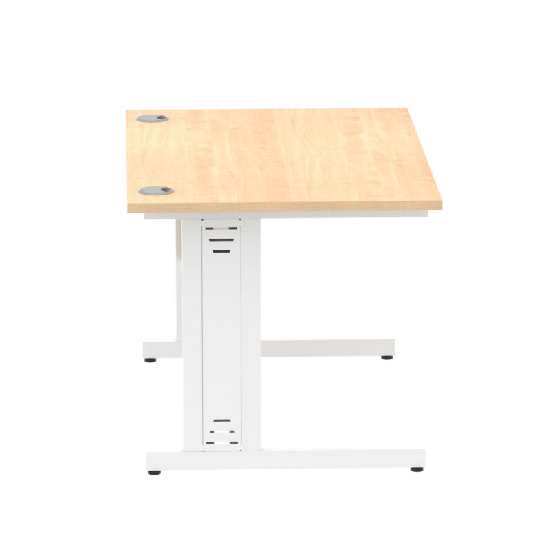 Surge 1200mm Straight Desk Cable Managed Leg - Image 44