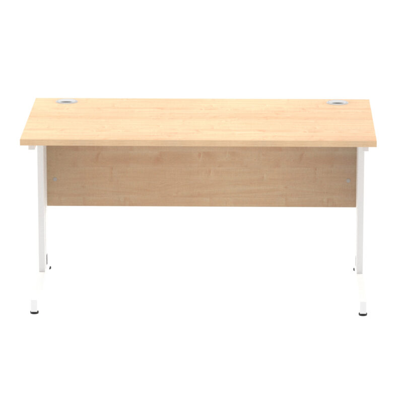 Surge 1400mm Straight Desk Cable Managed Leg - Image 42