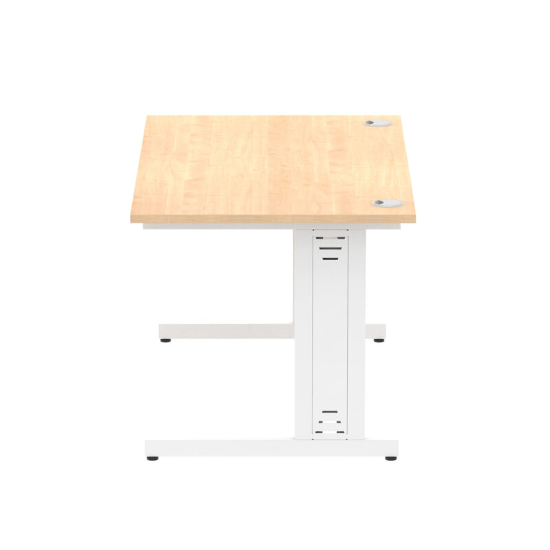 Surge 1400mm Straight Desk Cable Managed Leg - Image 48