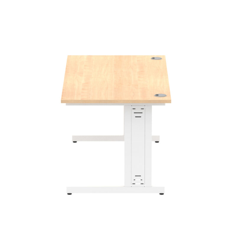 Surge 1600mm Straight Desk Cable Managed Leg - Image 48