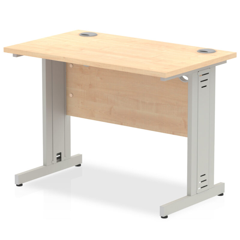 Surge 1000mm Slimline Desk Cable Managed Leg - Image 5