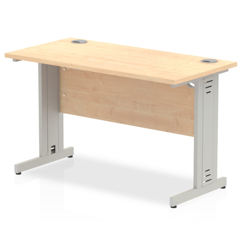 Surge 1200mm Slimline Desk Cable Managed Leg - Image 5