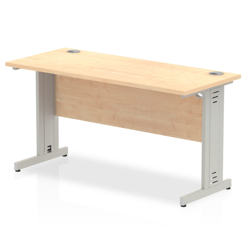 Surge 1400mm Slimline Desk Cable Managed Leg - Image 5