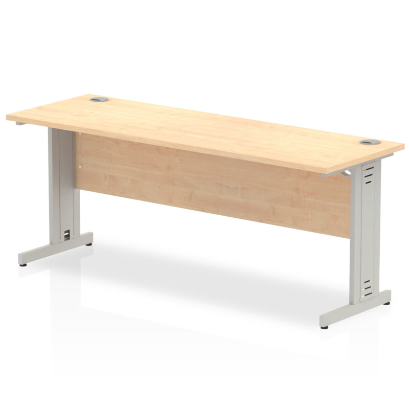 Surge 1800mm Slimline Desk Cable Managed Leg - Image 5