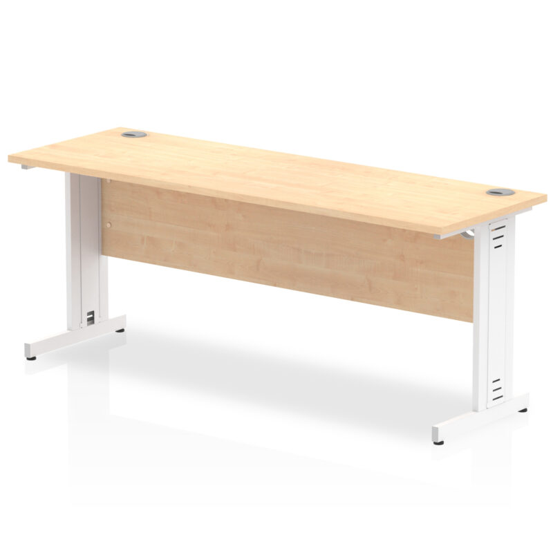 Surge 1800mm Slimline Desk Cable Managed Leg - Image 6