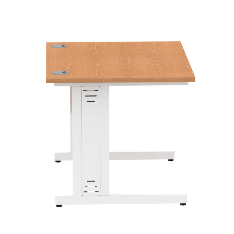Surge 1000mm Straight Desk Cable Managed Leg - Image 60