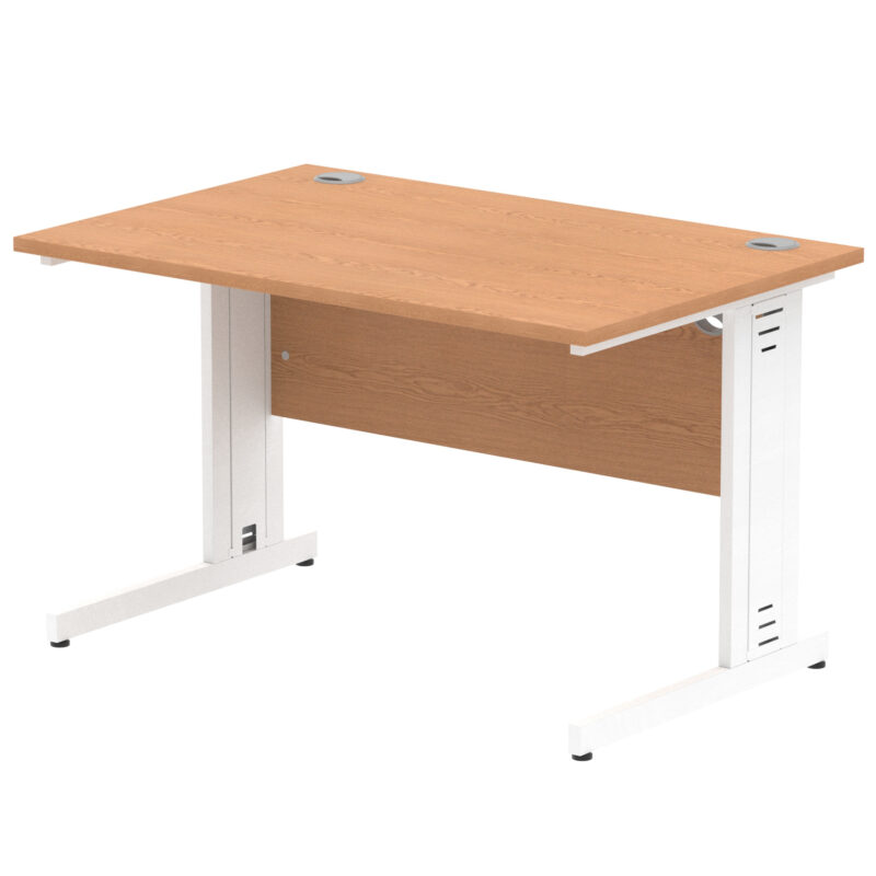 Surge 1200mm Straight Desk Cable Managed Leg - Image 57