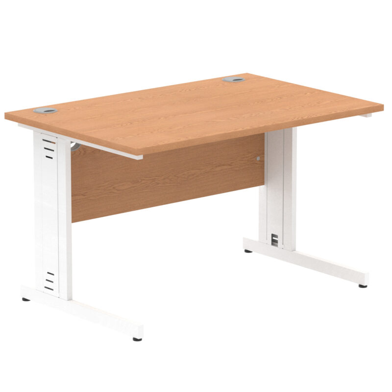 Surge 1200mm Straight Desk Cable Managed Leg - Image 59