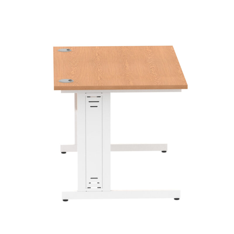 Surge 1200mm Straight Desk Cable Managed Leg - Image 60