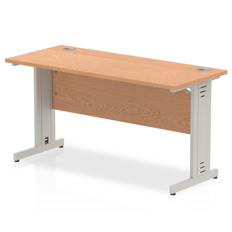 Surge 1400mm Slimline Desk Cable Managed Leg - Image 7