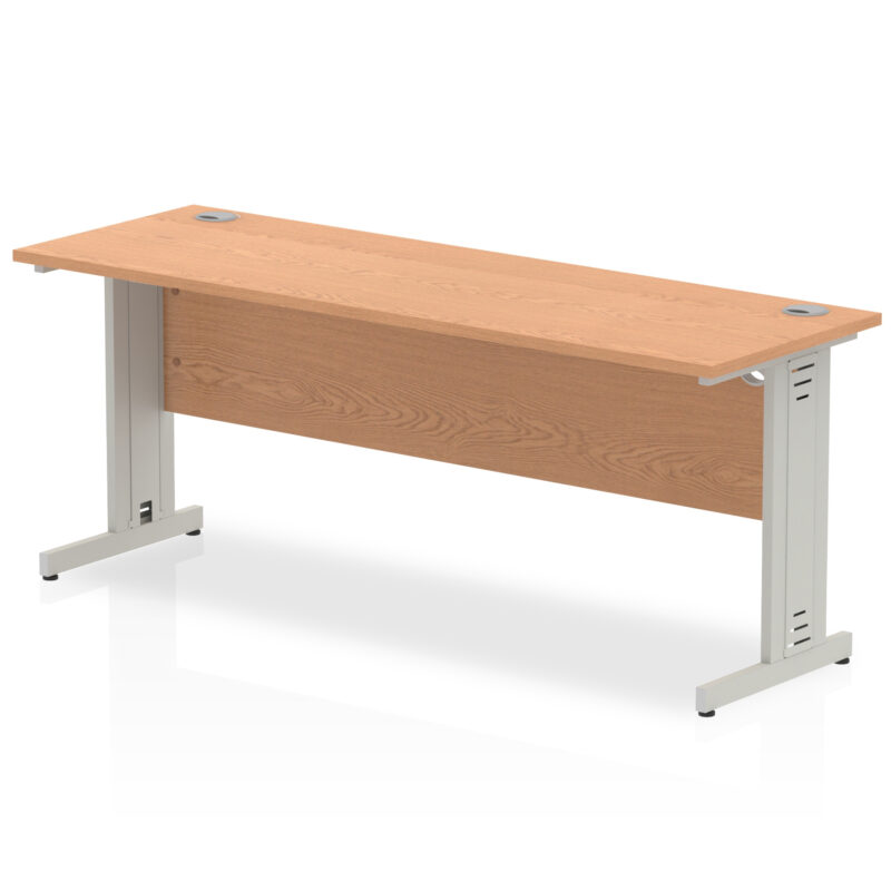 Surge 1800mm Slimline Desk Cable Managed Leg - Image 7