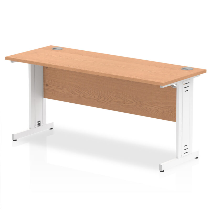 Surge 1600mm Slimline Desk Cable Managed Leg - Image 8
