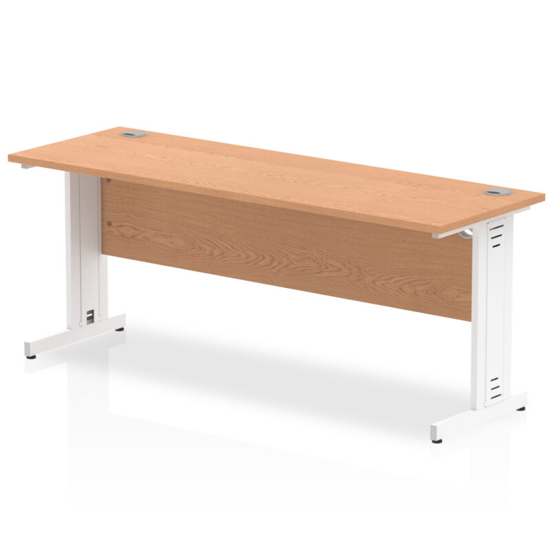 Surge 1800mm Slimline Desk Cable Managed Leg - Image 8