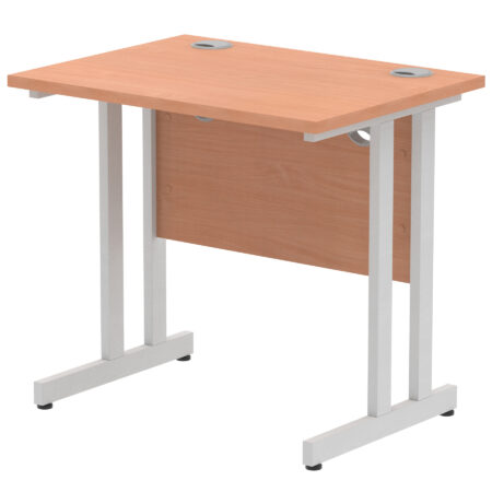 Surge 800mm Slimline Desk Cantilever Leg