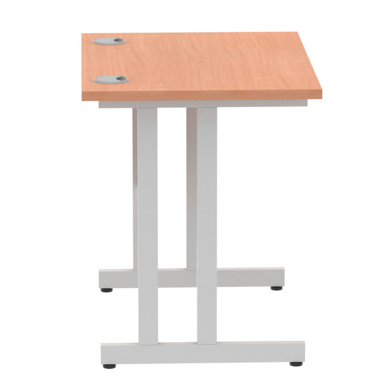 Surge 800mm Slimline Desk Cantilever Leg - Image 4