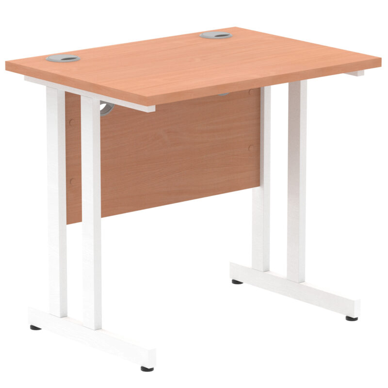 Surge 800mm Slimline Desk Cantilever Leg - Image 11
