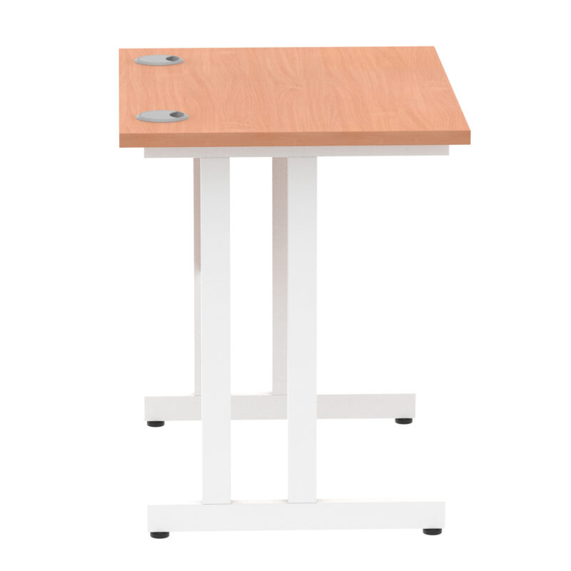 Surge 800mm Slimline Desk Cantilever Leg - Image 12