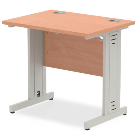 Surge 800mm Slimline Desk Cable Managed Leg