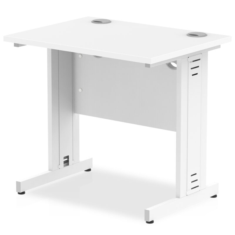 Surge 800mm Slimline Desk Cable Managed Leg - Image 12