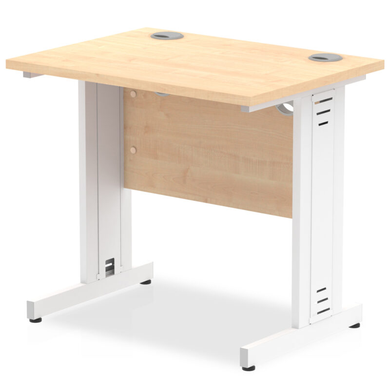 Surge 800mm Slimline Desk Cable Managed Leg - Image 6