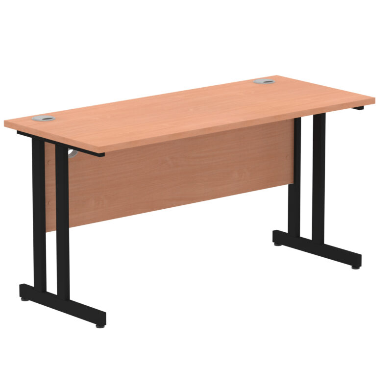 Surge 1400mm Slimline Desk Cantilever Leg - Image 99