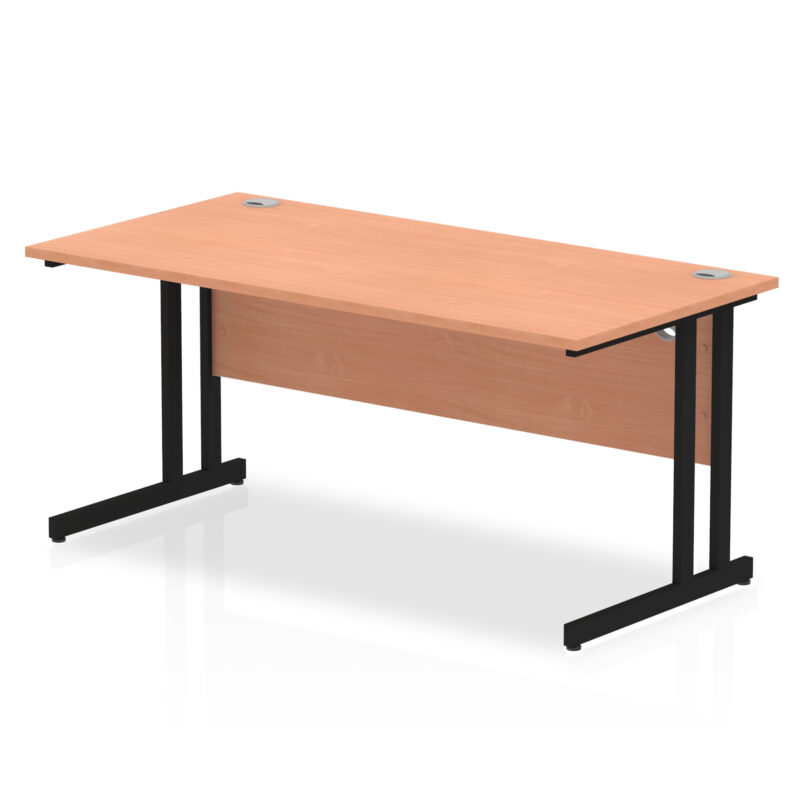 Surge 1600mm Straight Desk Cantilever Leg - Image 10