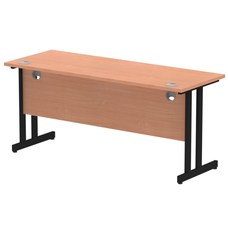 Surge 1600mm Slimline Desk Cantilever Leg - Image 101
