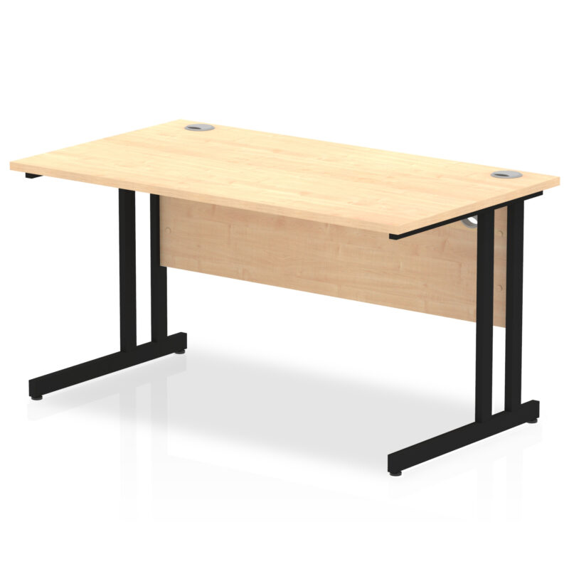 Surge 1400mm Straight Desk Cantilever Leg - Image 30