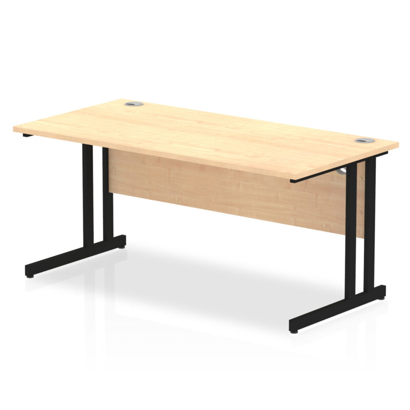 Surge 1600mm Straight Desk Cantilever Leg - Image 30
