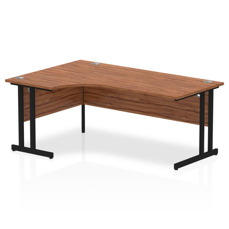 Surge 1800mm Left Crescent Desk Cantilever Leg - Image 17