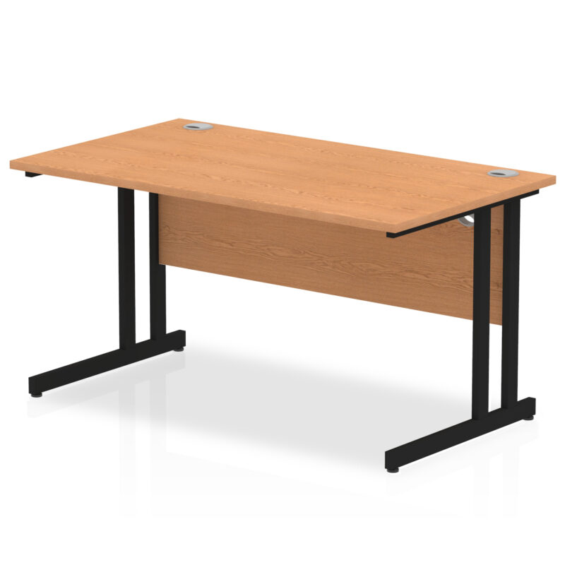 Surge 1400mm Straight Desk Cantilever Leg - Image 40