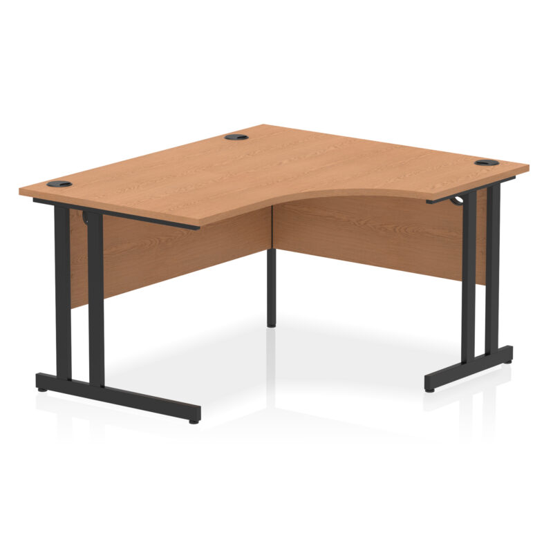 Surge 1400mm Right Crescent Desk Cantilever Leg - Image 16
