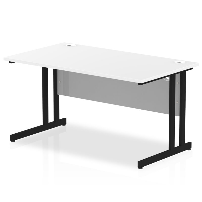 Surge 1400mm Straight Desk Cantilever Leg - Image 60