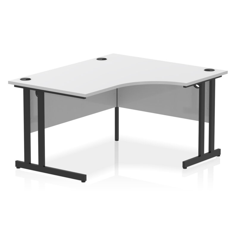 Surge 1400mm Right Crescent Desk Cantilever Leg - Image 18