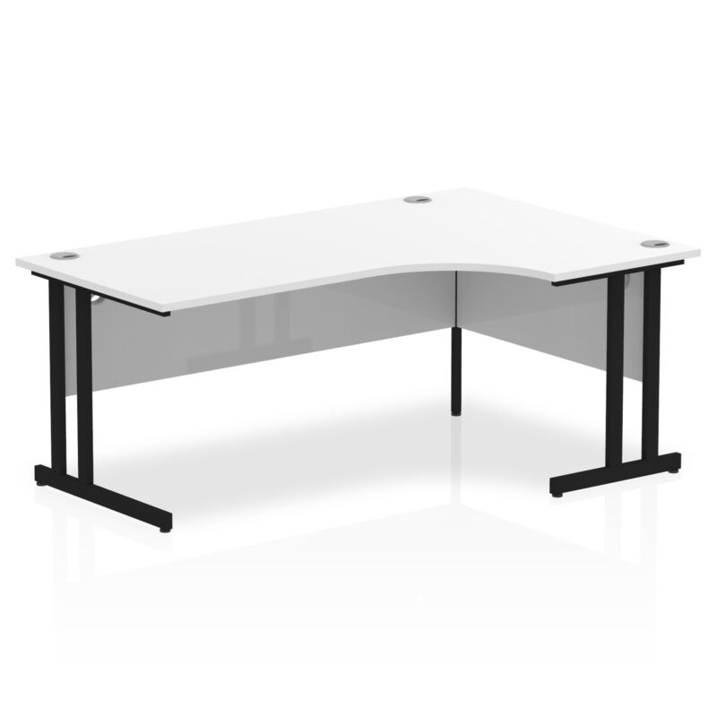 Surge 1800mm Right Crescent Desk Cantilever Leg - Image 18