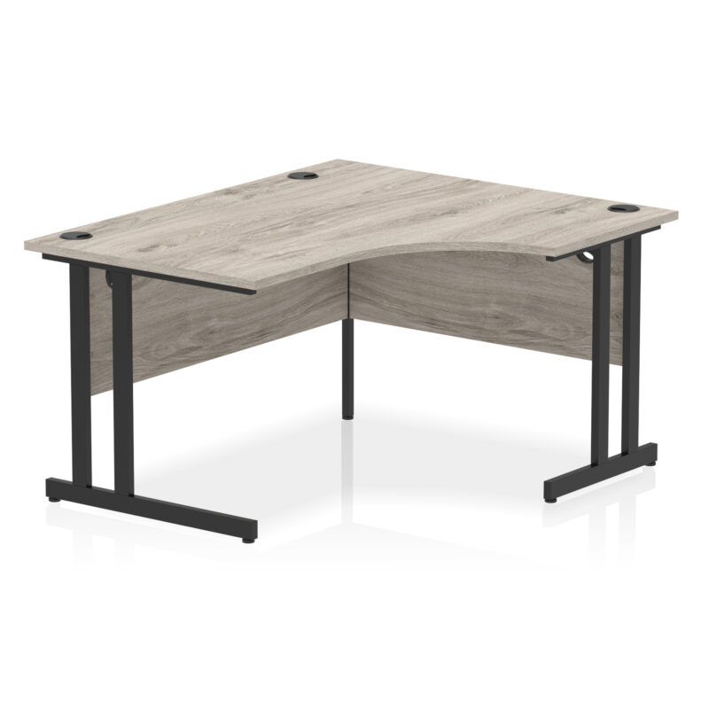 Surge 1400mm Right Crescent Desk Cantilever Leg - Image 14