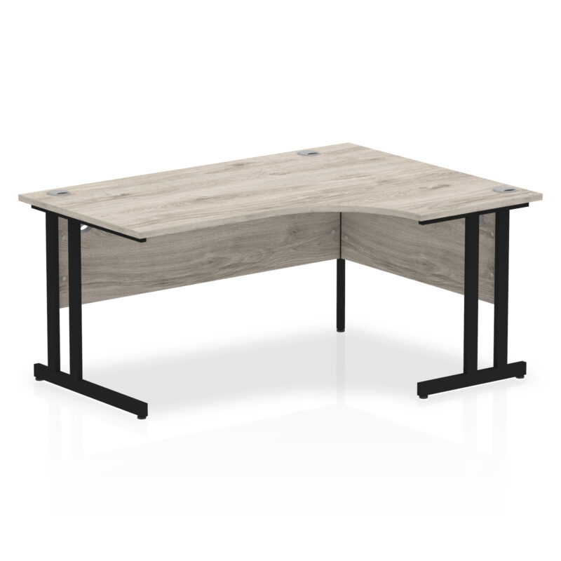 Surge 1600mm Right Crescent Desk Cantilever Leg - Image 14