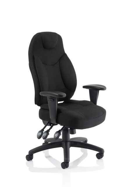 Nebula Medium Back Task Operator Office Chair with Adjustable Arms