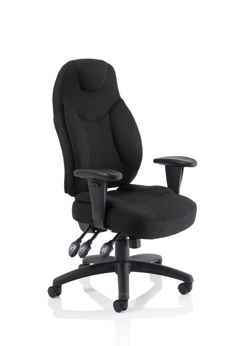 Nebula Medium Back Task Operator Office Chair with Adjustable Arms
