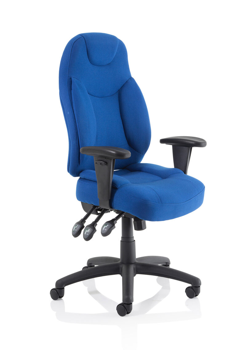 Nebula Medium Back Task Operator Office Chair with Adjustable Arms - Image 17