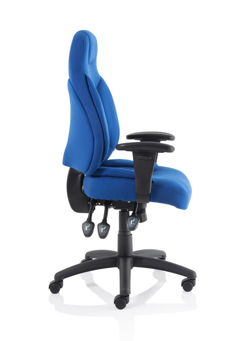 Nebula Medium Back Task Operator Office Chair with Adjustable Arms - Image 24