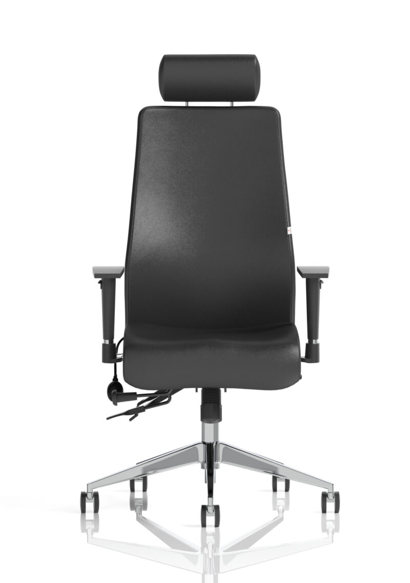 Obsidian High Back Ergonomic Posture Chair with Height Adjustable Arms - Image 26