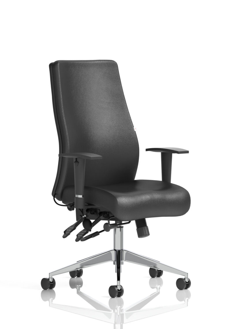 Obsidian High Back Ergonomic Posture Chair with Height Adjustable Arms - Image 17