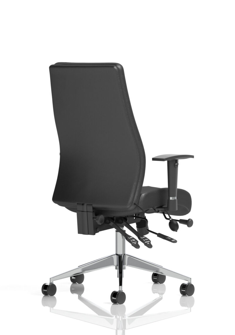 Obsidian High Back Ergonomic Posture Chair with Height Adjustable Arms - Image 23