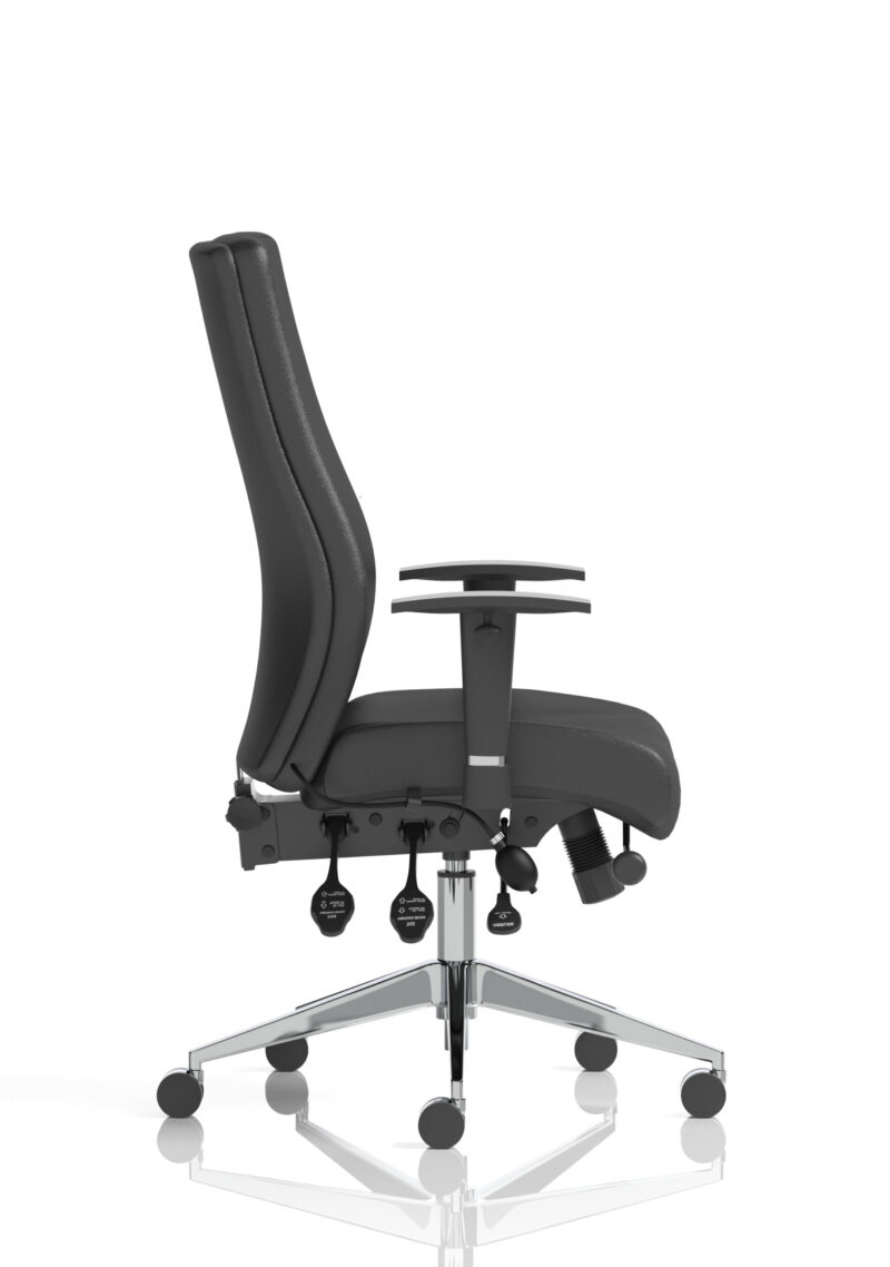 Obsidian High Back Ergonomic Posture Chair with Height Adjustable Arms - Image 24